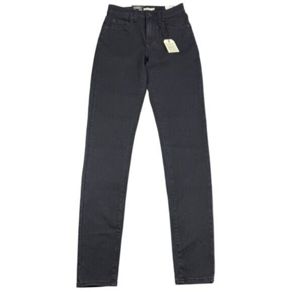 Levi's 721 High Rise Skinny Jean Size 25 Long Shot - Black - Picture 2 of 8